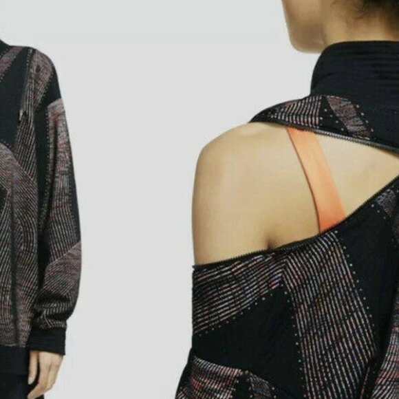 Nike Women's City Ready Oversize Yoga Training Top Size M Open Zip Concept - Picture 12 of 13